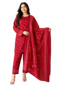 3 Piece Printed Lawn