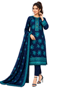 3 Piece Printed Dorya Lawn