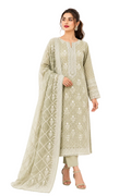 3 Piece Printed Lawn