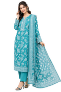 3 Piece Printed Lawn